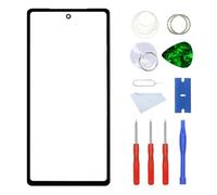 MovTEK Schermo in Vetro Anteriore di Ricambio +Oca Compatibile con Google Pixel 7A 5G con Kit Attrezzi