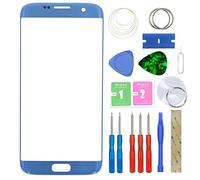 MovTEK Schermo Vetro di Ricambio Originale per Samsung Galaxy S7 Edge SM-G935F G935FD 5.5" Display Sostituzione con Kit Attrezzi - Blu