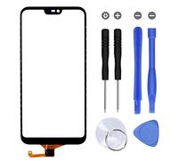 MovTEK Schermo Vetro Touch Screen Tattile (Senza LCD Display) di Ricambio per Huawei P20 Lite/Nova 3e 5.84" con Kit di Attrezzi