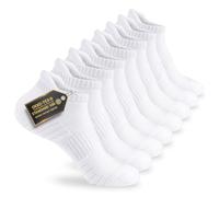 Mowenti Calzini Donna 35-38 Calzini Bianchi Donna 8P Calzini Uomo Corti Calze Corte Uomo Cotone Estive Calze Spugna Uomo Calzini Antiscivolo Donna Calzini Sportivi Uomo Estivi Calze Running Uomo