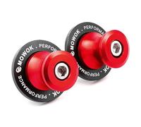 MOWOK M6 Nottolini Cavalletto Moto Accessori per MT09 MT10 MT125 R1 R1M R6 R25 R9 R7 Fazer FZ1 FZ6 FZ8 TRACER 7 9 700 900 GT XSR900 Tenere700 T7 TRK 502 702 X RS660 RSV4 Monster 695 696 821 (Rosso)