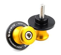 MOWOK M6 Nottolini Cavalletto Moto Accessori per MT09 MT10 MT125 R7 R1 R6 R25 R9 FZ1 FZ6 FZ8 TRACER 7 9 700 900 GT XSR900 Tenere700 Benelli TRK 502 702 X Aprilia RS660 RS V4 Monster 695 821 (Oro)