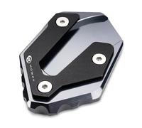 MOWOK Piastra Supporto Laterale Estensione Cavalletto Moto Accessori per MT07 MT09 TRACER 9 GT 7GT 900GT 700GT XSR 700 900 R7 R125 FZ6 XJ6 MT-125 MT-09 SP 2024 (Grigio)