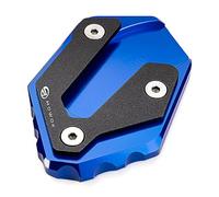 MOWOK Piastra Supporto Laterale Estensione Cavalletto Moto Accessori per MT07 MT09 TRACER 9 GT 7GT 900GT 700GT XSR 700 900 R7 R125 FZ6 XJ6 MT-125 MT-09 SP 2024 (Blu)