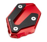 MOWOK Piastra Supporto Laterale Estensione Cavalletto Moto Accessori per MT07 MT09 TRACER 9 GT 7GT 900GT 700GT XSR 700 900 R7 R125 FZ6 XJ6 MT-125 MT-09 SP 2024 (Rosso)