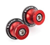 MOWOK Universale M8 Nottolini Cavalletto Moto Accessori per S1000R/XR/RR, GSR 600 750 GSXR GSXS 1000 GSX-8S V-Strom SV650, CBR600RR CBR 1000 900 954 RR Trident 660, Multistrada 950 1200 V2 V4 (Rosso)