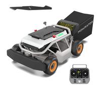 Mowrator Rasaerba Robotizzato Telecomandato S1 4WD 56 V 12 Ah, multifunzionale con altezza di taglio 3,8-10,9 cm, lama da 53 cm, adatto a pendenze fino al 75% (37°), copre fino a 3.035 m²
