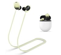 MOWYEOK Cinturino anti-perdita per cuffie, compatibile con auricolari Google Pixel Buds Pro, morbido silicone anti-allentamento, adatto per sport all'aria aperta, corsa, fitness, verde