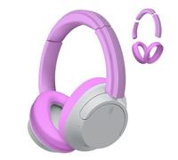MOWYEOK Custodia in silicone per Sony WH-CH720N, antigraffio, ultra leggera, custodia in silicone morbida compatibile con Sony WH-CH720N (viola)