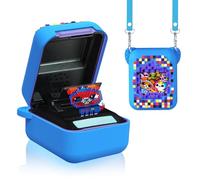 MOWYEOK Custodia per Bitzee Interactive Toy Digital Pet, custodia protettiva in silicone morbido compatibile con gli accessori del Bitzee Interactive Toy Digital Pet, con cordino (blu)