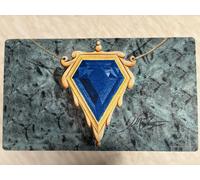 MOX SAPPHIRE PLAYMAT NEW MAGIC THE GATHERING MTG HAND SIGNED DAN FRAZIER
