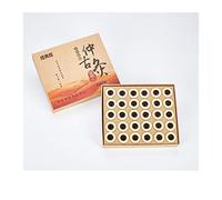 Moxa Artemisia,Moxa Rolls, Self-stick Mini Moxa Tube Moxa Massage Stick-on Moxibustion Roll Sticks Mugwort Artemisia Burner Box Dispositivo 30pcs / Set