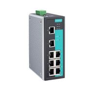 MOXA EDS-408A - Switch Ethernet gestito entry-level a 8 porte con 8 porte 10/100 BaseTx, Port Base VLAN e QoS, 0~60°C