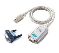 Moxa UPort 1130I USB DB-9M - Adattatore USB DB-9M, Male Connector/Male Connector, Argento