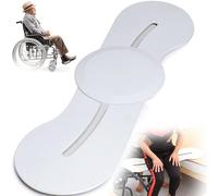 MOXAC Tavola di trasferimento per Sedia a rotelle, ausilio per Il trasferimento del Sedile Rotante e tavola Scorrevole per utenti su Sedia a rotelle Anziani, disabili e portatori di Handicap