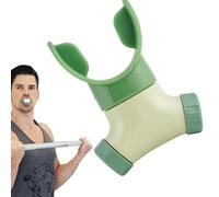 Moxeupon Allenatore respiratorio,Rafforzamento muscolare respiratorio - Esercizio respiratorio portatile regolabile per nuoto canto ciclismo corsa