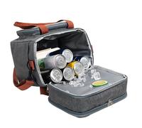 Moxeupon Borsa termica morbida, borsa termica da picnic portatile e borsa da pranzo grande, impermeabile, per alimenti, pasti freddi, per donne, uomini, età, ufficio, pic-nic, escursionismo,