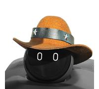 Moxeupon Cappello per robot, decorazione del cappello del robot - Accessorio per costume da robot cappello cool - Cappello di decorazione di moda Robot per la decorazione di auto e casa