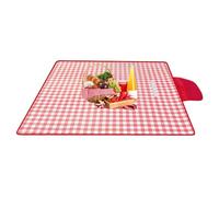 Moxeupon Coperta da picnic per esterni, grande copertura da pic-nic, tappetino leggero pieghevole per sabbia - coperta da campeggio portatile per giardino, pavimentazione di gioco di sabbia da 79 x 79