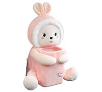 Moxeupon Distributore di fazzoletti per auto | Pattumiere a forma di animali carini 2 in 1 | Accessori per auto divertenti, Pattumiera creativa per auto, viaggi,