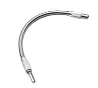 Moxeupon Estensione per trapano flessibile lunga, estensione per punta pieghevole a asta esagonale, regalo di attaccamento di estensione per trapano ad albero flessibile da 11,8 pollici per gli uomini