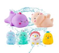 Moxeupon Giocattoli per vasca da bagno,Giocattoli da bagno per bambini - cigolanti per vasca da - Galleggiante per l'acqua, giocattoli per la da per divertirsi durante il