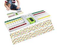 Moxeupon Gioco di associazione di palle, Giocattoli sensoriali di ordinamento dei Colori,Giocattoli di ordinamento da colorare versatili, Giocattoli di smistamento della palla di colore - Giocattoli