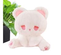 Moxeupon Grazioso orsetto di peluche, morbido cuscino di peluche, idea regalo di compleanno per bambini, accessorio per la casa per ragazze e donne