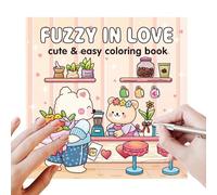 Moxeupon Libro da colorare | Libro Di Grafica E Da Colorare Per,Pagine di Matrimonio e Amore con Cartoni Animati, Gioco Artistico Semplificato per Ragazzi, Adolescenti e Adulti, Anti-Stress e Relax