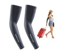 Moxeupon Manicotti di copertura del braccio, manicotti del braccio per l'estate, manicotti di protezione solare per uomo e donna coprono braccio traspirante, Sport Lovers UPF50+ manicotti di