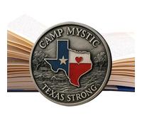 Moxeupon Moneta Commemorativa Texas Con Sigillo Di Stato | Della Repubblica Del Texas Uomo Donna Famiglia E Amici Oggetto da Collezione