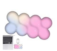 Moxeupon Resto del polso della tastiera, riposo del polso per la tastiera del computer | Supporto per le mani del gradiente per la digitazione - Resto del polso in memory foam per tastiera