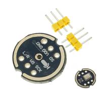 Moxeupon Scheda breakout blu con guadagno regolabile, modulo MEMS microfono breakout | Modulo microfono ad alta precisione - Modulo microfono ad alta sensibilità