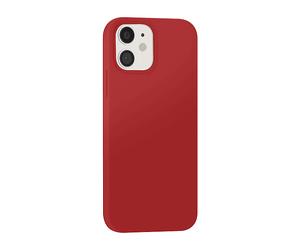 MOXIE Protettiva COLORSKINIP12RD Cover per Apple iPhone 12/12 Pro, Rosso
