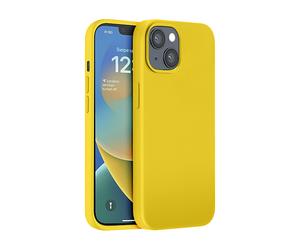 MOXIE Protettiva COLORSKINIP14YELLO Cover per Apple iPhone 14, Giallo