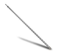 MOXPIFY - Punta per trapano SDS Plus, 25 x 1500 mm, con 4 taglienti in metallo duro e doppia elica, per trapano a percussione per calcestruzzo, pietra, pietra naturale