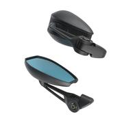 MOXSQFT Bar End Laterale Specchietti Compatibile con Suzuki per GSR600 per GSR750 per SV650 per DL650 Specchi Retrovisori Universali per Moto Specchietti Retrovisori Regolabili per Vista Laterale
