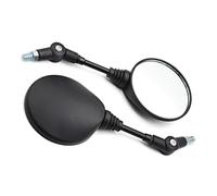 MOXSQFT Bar End Laterale Specchietti Compatibile con Yamaha per YZFR1 per R1M per FAZER600 per FZX700 per R6S Rotondo 10MM Scooter Pieghevole Specchietto Retrovisore Moto Accessori