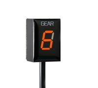 MOXSQFT Indicatori Marcia Moto Compatibile con CB600F 2003 2004 2005 2006 Indicatore di Marcia per Motocicletta Display Digitale Staffa Tachimetro Leva Cambio Contachilometri Sensori