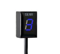 MOXSQFT Indicatori Marcia Moto Compatibile con GL1800 2001 2002 2003 2004 Indicatore di Marcia Motocicletta Display Digitale Staffa Tachimetro Leva Cambio Contachilometri Sensori