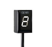 MOXSQFT Indicatori Marcia Moto Compatibile con GL1800 2001 2002 2003 2004 Indicatore di Marcia Motocicletta Display Digitale Staffa Tachimetro Leva Cambio Contachilometri Sensori