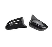 MOXSQFT Seitenspiegel Abdeckungen Compatibile con BMW per M5 F90 2018 2019 2020 2021 2022 2023 Sostituzione Nero Carbonio Look Esterno Laterale Specchietto Retrovisore Copertura Trim Auto Parts