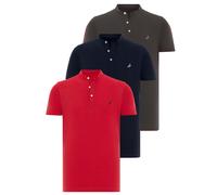 Moxx Paris Maglietta 'TILBURG' navy / antracite / rosso acceso Uomo Moxx Paris M navy / antracite / rosso acceso