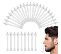 MOXYOY Bâtonnets de Cire pour le Nez - 40 Pièces - Spatules/bandes de cire pour soin du nez, applicateurs unisexe - Double embout pour épilation nez, sourcils et oreilles