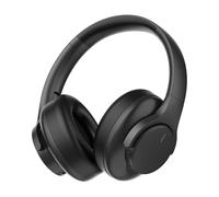 MOXYOY Cuffie Bluetooth over-ear, 82 ore di autonomia, Bluetooth 5.4, pieghevoli, senza fili e cablate, microfono integrato, leggere cuffie over-ear per PC/viaggio/gioco/ufficio (nero)