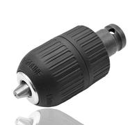 Moyata, mandrino a sgancio rapido, 2-13 mm, adattatore per mandrino a serraggio rapido, convertitore a 3 jaw, 1/2"-20UNF, mandrino senza chiave con adattatore per presa quadrata per trapani, diversi