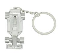 Moydolo argento auto da corsa portachiavi ciondolo Sport F1 keychain per Formula 1 Fans Uomini Donne Ragazzi Ragazze