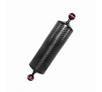 Moyeetings Underwater Camera Mount Braccio di Galleggiamento Braccio a Sfera Supporto Subacqueo Modulo per Fotocamera Fibra di Carbonio con Anelli di Rinforzo, Nero, L FA65, 65 200mm, 220g