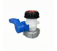 Moyeetings Valvola per Cisterna Impermeabile Tenuta Stagna, in HDPE, attatore per Serbatoio, Stoccaggio Chimico, Diametro Interno 75mm