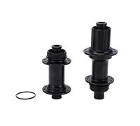 Moyeu de vélo de route à 24 trous, moyeu de roue à frein à disque en alliage d’aluminium avec système de roue à 3 cliquets, moyeu avant et arrière compatible Centerlock pour